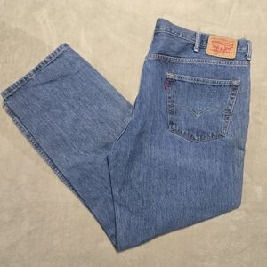 Levi's 550 Relaxed Jeans Size 46 X 34 Big And Tall Denim Blue Jeans